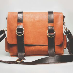 StreetFlow Vintage Leather Shoulder Bag