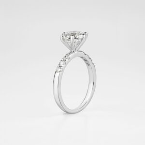 Celestia Solitaire Diamond Engagement Ring
